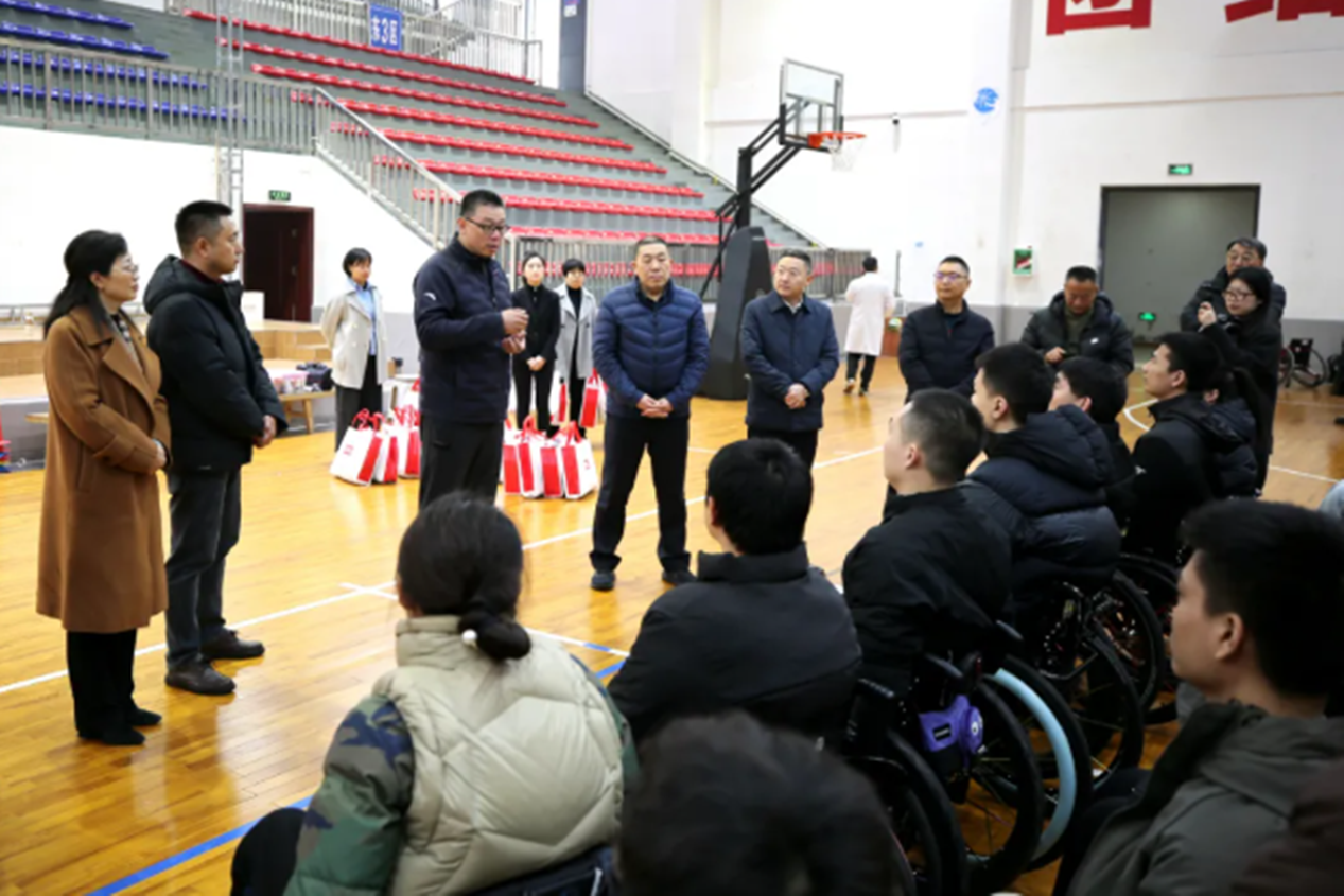 中国残联体育部负责人调研国家队在渝集训工作